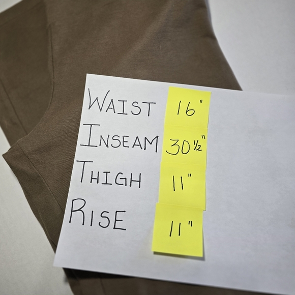 Women with Control Slimming Tights Khaki Leg Pant Size Medium Tummy Control - Picture 8 of 8